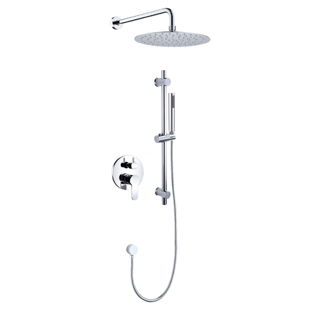 Lauretta Lazio premium shower system in chrome