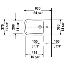 Duravit - DuraStyle Floorstanding Bidet 228310
