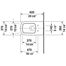 Duravit - Durastyle Wall Mount Bowl - 2537090092