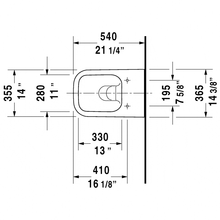 Duravit - Happy D2 Rimless Wall-mounted Toilet 222209