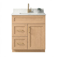 Aria 30" Bathroom Vanity – HDF, Single Sink, Freestanding