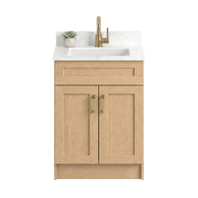 Aria 24" Bathroom Vanity – HDF, Single Sink, Freestanding