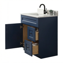 Livia 30" Bathroom Vanity – Solid Wood, Single Sink, Freestanding