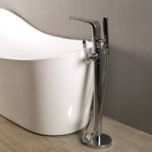 67" Freestanding Tub HB-5005-67 - Modern Oval Acrylic Bathtub for Luxury Bathroom Decor