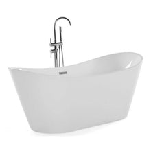 71" Freestanding Tub HB-7112-71 - Modern Oval Acrylic Bathtub for Luxury Bathroom Decor