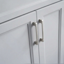 Livia 30" Bathroom Vanity – Solid Wood, Single Sink, Freestanding, Double Doors