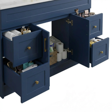Elara 60" Bathroom Vanity – HDF, Single Sink, Freestanding