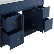 Elara 60" Bathroom Vanity – HDF, Single Sink, Freestanding