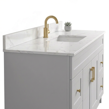 Elara 60" Bathroom Vanity – HDF, Single Sink, Freestanding