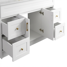 Elara 60" Bathroom Vanity – HDF, Single Sink, Freestanding