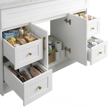 Elara 60" Bathroom Vanity – HDF, Single Sink, Freestanding