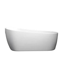 60" Freestanding Tub HB-7111-60 - Modern Oval Acrylic Bathtub For Luxury Bathroom Decor