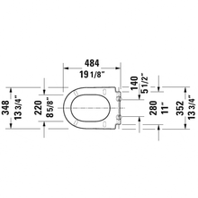Duravit - Starck 3 Elongated Slow Close Seat - 0063390000