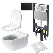 Duravit - D-neo Wall Mount Combination Complete Toilet Set
