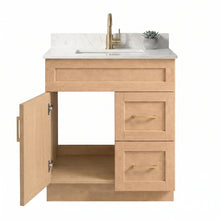 Aria 30" Bathroom Vanity – HDF, Single Sink, Freestanding