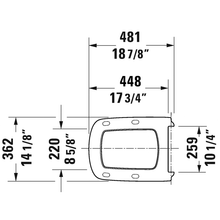 Duravit - DuraStyle Ada Elongated Toilet Seat and Cover - 26310000