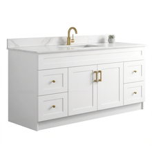 Elara 72" Bathroom Vanity – HDF, Single Sink, Freestanding
