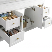 Elara 72" Bathroom Vanity – HDF, Single Sink, Freestanding