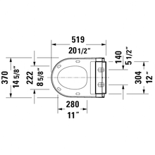 Duravit SensoWash Toilet Seat For ME (Concealed Connection) - 613000011001300