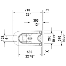 Duravit Starck 2 One-Piece Single Flush Toilet 213301