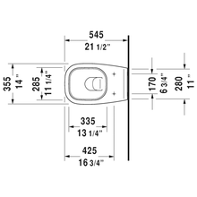 Duravit - D-Code One-Piece Wall-Mounted Toilet - 253509