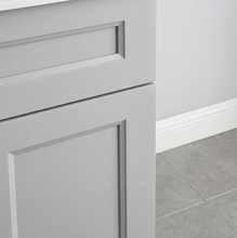 Livia 24" Bathroom Vanity – Solid Wood, Single Sink, Freestanding