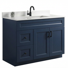Livia 42" Bathroom Vanity – Solid Wood, Single Sink, Freestanding
