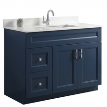 Livia 42" Bathroom Vanity – Solid Wood, Single Sink, Freestanding