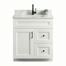 Bathroom Vanity – Solid Wood, Single Sink, Freestanding 600