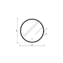 Lauretta -BARI Round LED Mirror