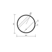 Lauretta -BARI Round LED Mirror