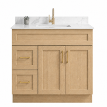 Aria 36" Bathroom Vanity – HDF, Single Sink, Freestanding