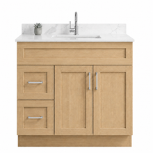 Aria 36" Bathroom Vanity – HDF, Single Sink, Freestanding