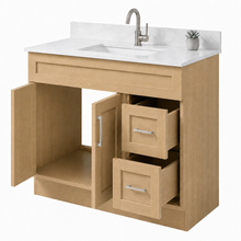 Aria 36" Bathroom Vanity – HDF, Single Sink, Freestanding