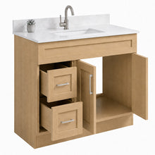 Aria 36" Bathroom Vanity – HDF, Single Sink, Freestanding