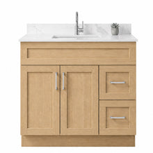 Aria 36" Bathroom Vanity – HDF, Single Sink, Freestanding