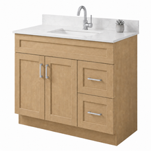 Aria 36" Bathroom Vanity – HDF, Single Sink, Freestanding
