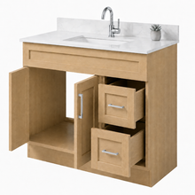 Aria 36" Bathroom Vanity – HDF, Single Sink, Freestanding