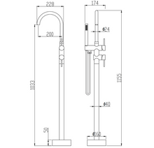 Lauretta - CADIZ Free Standing Bathtub Faucet