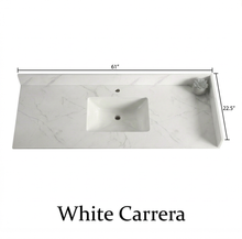 Elara 60" Bathroom Vanity – HDF, Single Sink, Freestanding