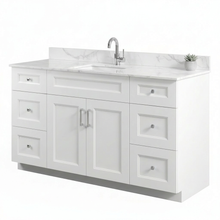 Livia 72" Bathroom Vanity – Solid Wood, Single Sink, Freestanding