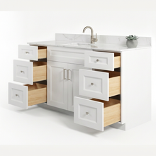 Livia 72" Bathroom Vanity – Solid Wood, Single Sink, Freestanding