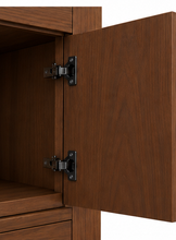 ALV Aliza 30 ebony vanity, quartz top view