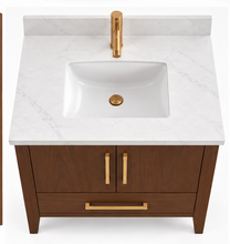 ALV Aliza 30 ebony vanity, cabinet and drawer storage