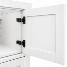ALV Bristol 30 white vanity, cabinet and drawer detail
