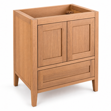 ALV Casa 30 white oak vanity, angled view