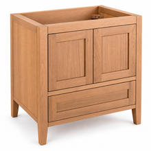 ALV Casa 36 white oak vanity, angled view