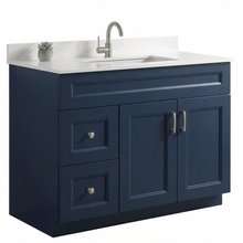 Livia 42" Bathroom Vanity – Solid Wood, Single Sink, Freestanding