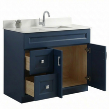 Livia 42" Bathroom Vanity – Solid Wood, Single Sink, Freestanding