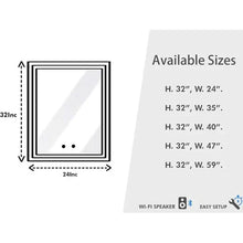 Fortune Bathroom LED Vanity Mirror - MSL-168/MSL-168T